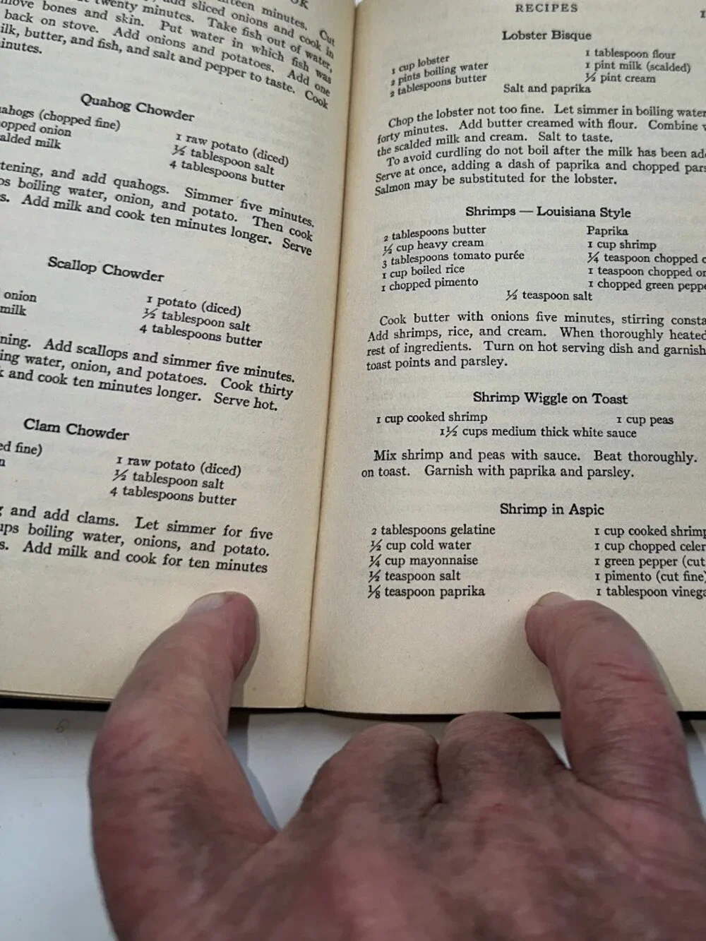 B100 THE INTERNATIONAL COOKBOOK VINTGE 1929